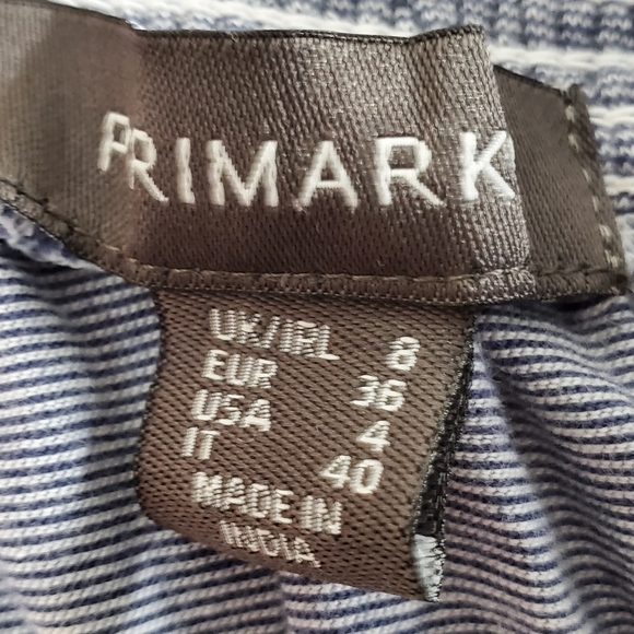 Primark Embroidered Top, Size 4 - Picture 3 of 3